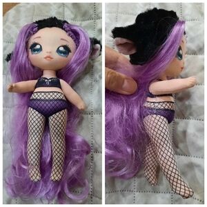 LOL Surprise doll Minna Moodie lavender hair cat hat